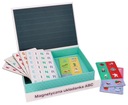 Montessori magnetické puzzle Písmenká AdamToys