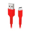 SBS USB-microUSB 1M červený