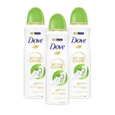 SET 3X DOVE ADVANCED UHORKA A ZELENÝ ČAJ ANTIPERSPIRANT 150ml