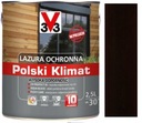 LAZURA V33 POĽSKÁ KLÍMA 10 ROKOV TMAVÝ ORIEŠOK 2,5L