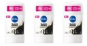 NIVEA Silky dámska tyčinka proti poteniu 3x50ml