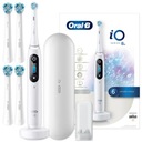 Biela elektrická zubná kefka Braun Oral-B iO Series 8