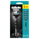 Holiaci strojček Gillette Mach3 s 5 vymeniteľnými čepeľami pre mužov