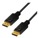 Kábel DisplayPort 1.4 8K 3 m čierny, DP-DP M/M