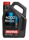 MOTOROVÝ OLEJ MOTUL MOTION 4000 15W40 4L