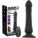 Black Velvets - Anal Thruster - Análny vibrátor s funkciou tlačenia, USB