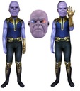 COSPLAY OUTFIT ŠATY THANOS PLEŤOVÁ MASKA 140/146