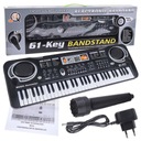 KLÁVESNICA PIANO MQ-6106 DETSKÝ ORGÁN MIKROFÓN