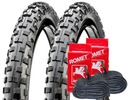 2x BIKE TIRE CST BADGER TUBE 16'' 16x2.0