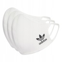 ADIDAS OPÄTOVNE POUŽITEĽNÉ MASKY LOGO 3-PACK S WŁD