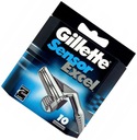 GILLETTE SENSOR EXCEL Náplň čepele Nože 10 ks