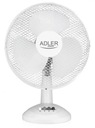 Stolný ventilátor AD 7303 priemer 30cm 70W biely