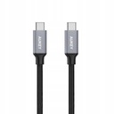 Aukey CB-CD6 2m vysokorýchlostný nylonový 2xUSB-C QC kábel