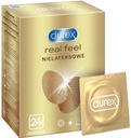 Durex Real Feel BEZLATEXOVÉ kondómy 24 ks.