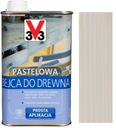 V33 PASTELOVÁ BIELA ​​LODINA NA DREVO MATNÁ BIELA ​​0,5L