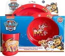 Večerná sada Paw Patrol 6m+ 3ks Červená