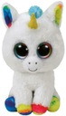 TY Beanie Boos - biely jednorožec Pixy 15cm