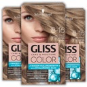 Gliss Color Farbivo na vlasy Prírodná popolavá blond 8-16 x3