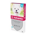 Advantix - kvapky pre psov 4-10kg (4 pipety x 1ml)