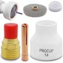 NOZZLE TIG DC KIT PROCUP WP SR 9/20 nerez