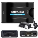 ADAPTÉR SCART NA HDMI AV EURO FULL HD KONVERTOR PREVODNÍK + NABÍJAČKA