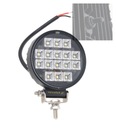 PRACOVNÁ LAMPA 9cm 16W LED 12 / 24V S VYPÍNAČOM