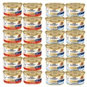 Gourmet Gold Mousse Mix krmivo pre mačky Hovädzí tuniak 85g 24 ks