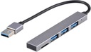 HUB Splitter Čítačka kariet 3x USB 3.0 MicroSD