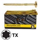 TESÁRSKE SKRUTKY TORX 6x220 DMX 100ks