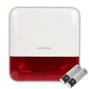 SIGNÁL BATÉRIE WIFI BEZDRÔTOVÝ ALARM SIRÉNY AXPRO PS1-E-WE/RED