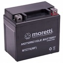 Batéria na motorku 12V 6Ah MTZ7S GEL MORETTI