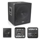 VONYX SWA15 600W 15'' AKTÍVNY SUBWOOFER