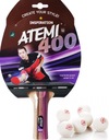 TENISOVÁ RAKETA PING-PONG ATEMI 400 LOPTIEK