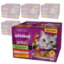 Whiskas Tasty Mix 120x85g Mokré krmivo pre mačky podľa šéfkuchára v omáčke