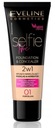 EVELINE SELFIE TIME 2V1 Foundation 01 PORCELÁN 30ml