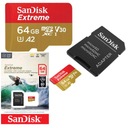 PAMÄŤOVÁ KARTA MICROSD 64 GB FAST EXTREME A2 U3