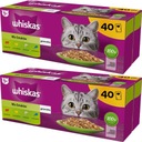 WHISKAS ZMES CHUTÍ V ŽELÉ PRE MAČKU 80x85g