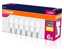 6x E14 LED CANDLE žiarovka 5,7W = 40W 2700K OSRAM