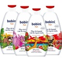 BOBINI FUN GÉL NA Umývanie do kúpeľa 4x 500 ML JAHODA JABLKO CITRUS