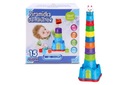 Artik Block Tower Sorter Pyramid 15 ks