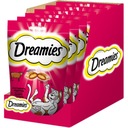 Dreamies with Beef 6x60g Mačacie pochúťky