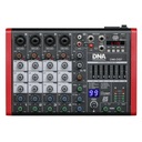 DNA CM6-DSP Audio Mixer Analógová konzola USB MP3 Bluetooth Phantom