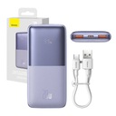 Powerbanka Baseus Bipow Pro 10000mAh, 2xUSB, USB-C, 20W (fialová)