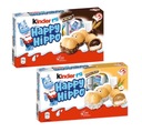 Kakaové tyčinky Kinder Happy Hippo 10 ks x 20,7 g s bielou hippie náplňou