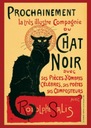 Plagát Chat Noir Steinlein Art Nouveau Cat 61x91,5 cm