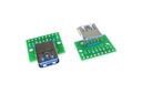 USB 3.0 ZÁSUVKA 9 PIN KONEKTOR PCB (DIP9)