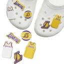 CROCS JIBBITZ SHOES PIN SADA 5 NBA LOS ANGELES LAKERS