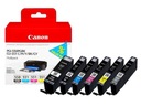 6x atrament CANON PIXMA iP8750 MG6350 MG7150 MG7550