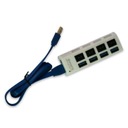 HUB USB 3.0 SPLITTER S KÁBLOM 4 PORTY 5GB/s