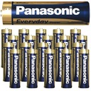 24x Panasonic Alkalické batérie R3 AAA LR03 1,5V